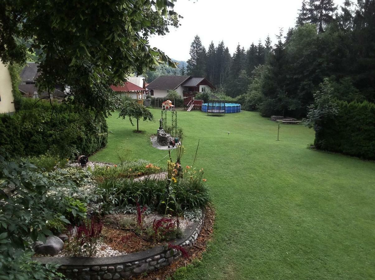 Garten- & Loggia-Appartement Herrenhaus Dellach im Drautal Exteriör bild