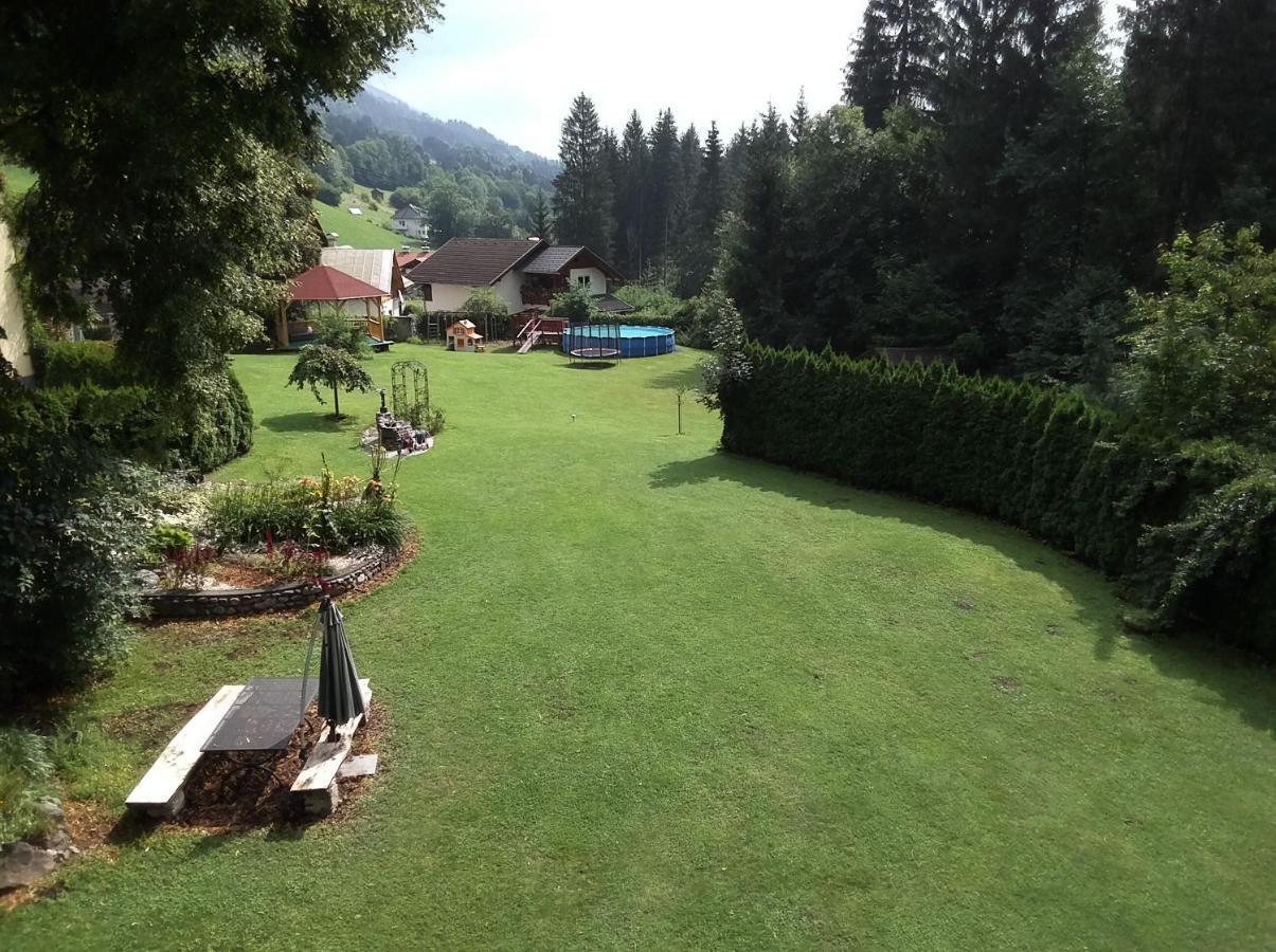Garten- & Loggia-Appartement Herrenhaus Dellach im Drautal Exteriör bild
